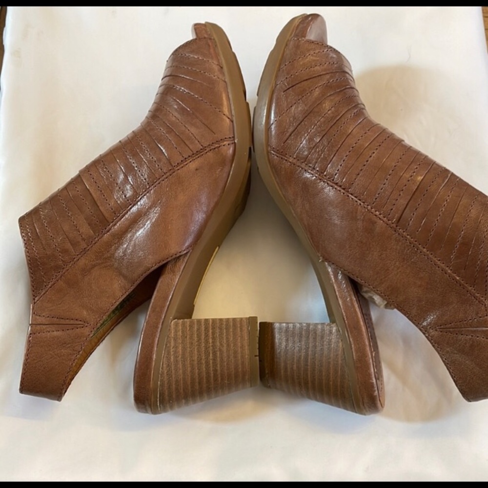 Bussola Landry European   leather sandal in gobba blush size 42